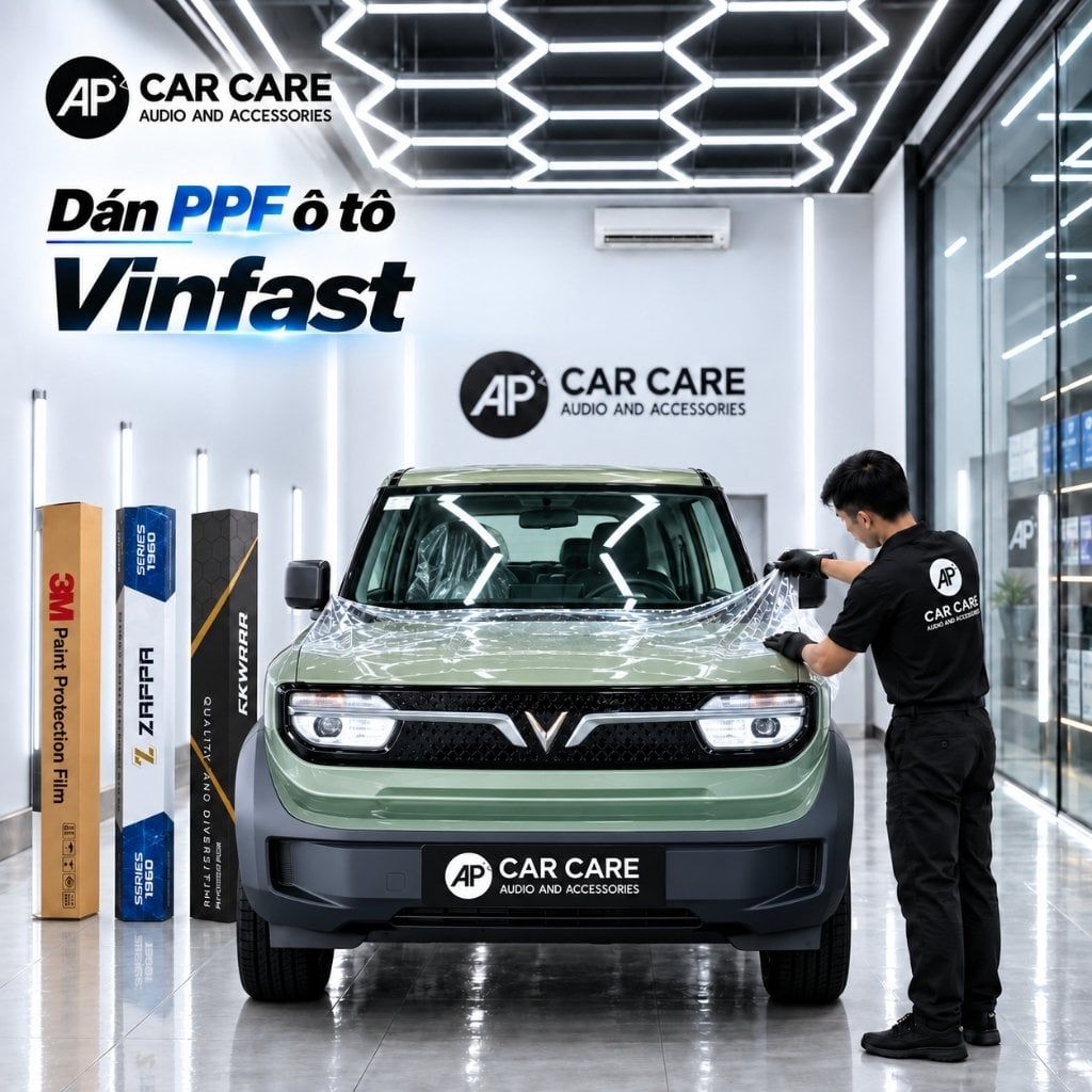 Dán PPF xe Vinfast (VF3 / VF5 / VF9 / Fadil / President)