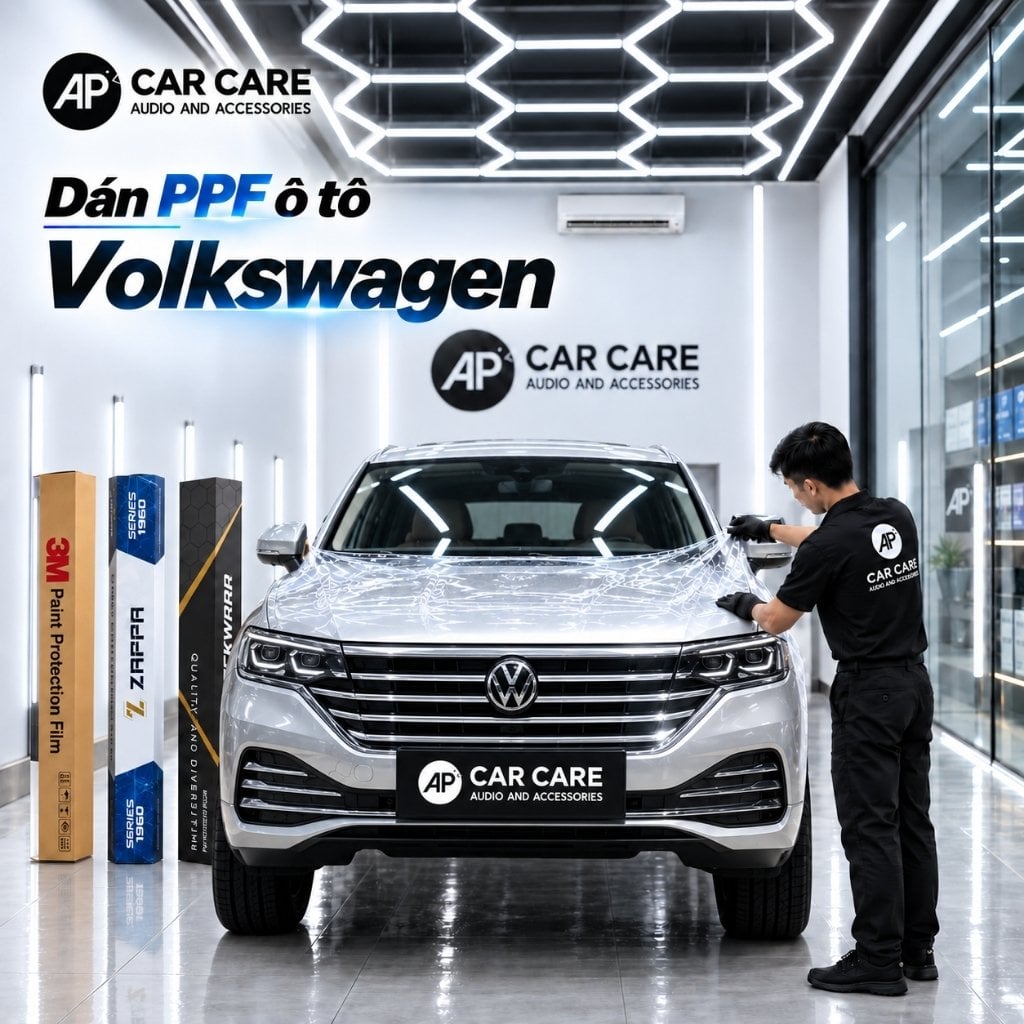 Dán PPF xe Volkswagen (Teramont / Polo / Touareg / Viloran)