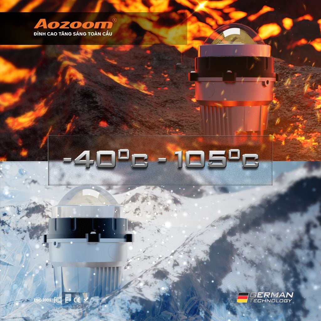 Bi Gầm Aozoom Wasp 3.0 Inch