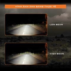 Bi LED Aozoom Wolf Light 55W – Chân Xoáy