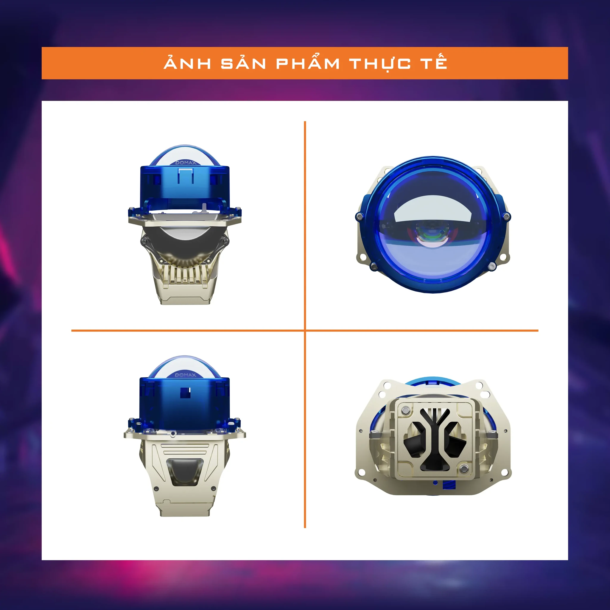 Bi LED Aozoom X LED Pro – Đèn Bi Pha Ô Tô - ảnh chính hãng 13