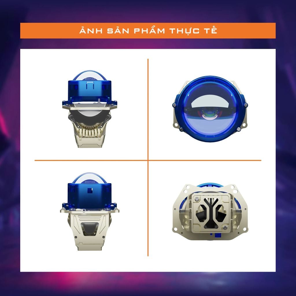 Bi LED Aozoom X LED Pro – Đèn Bi Pha Ô Tô