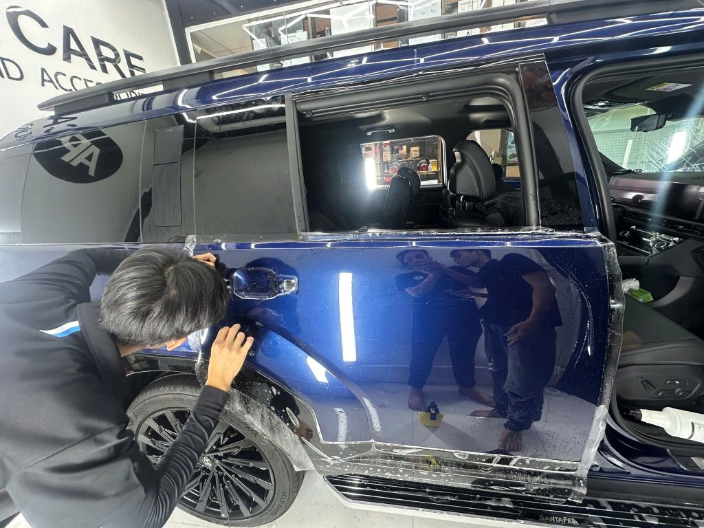 Dán PPF xe ô tô bằng phim 3M