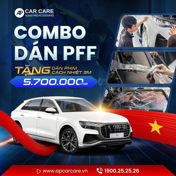 COMBO DÁN PPF FULL XE - TẶNG PHIM CÁCH NHIỆT