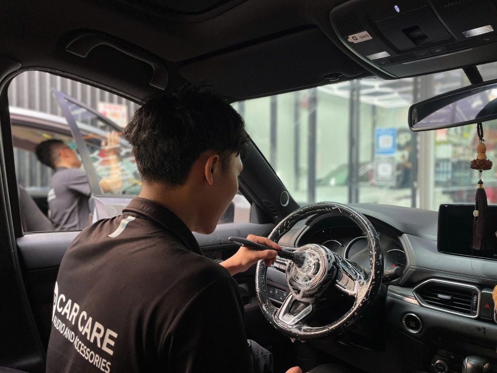 Dịch vụ Vệ sinh nội thất ô tô