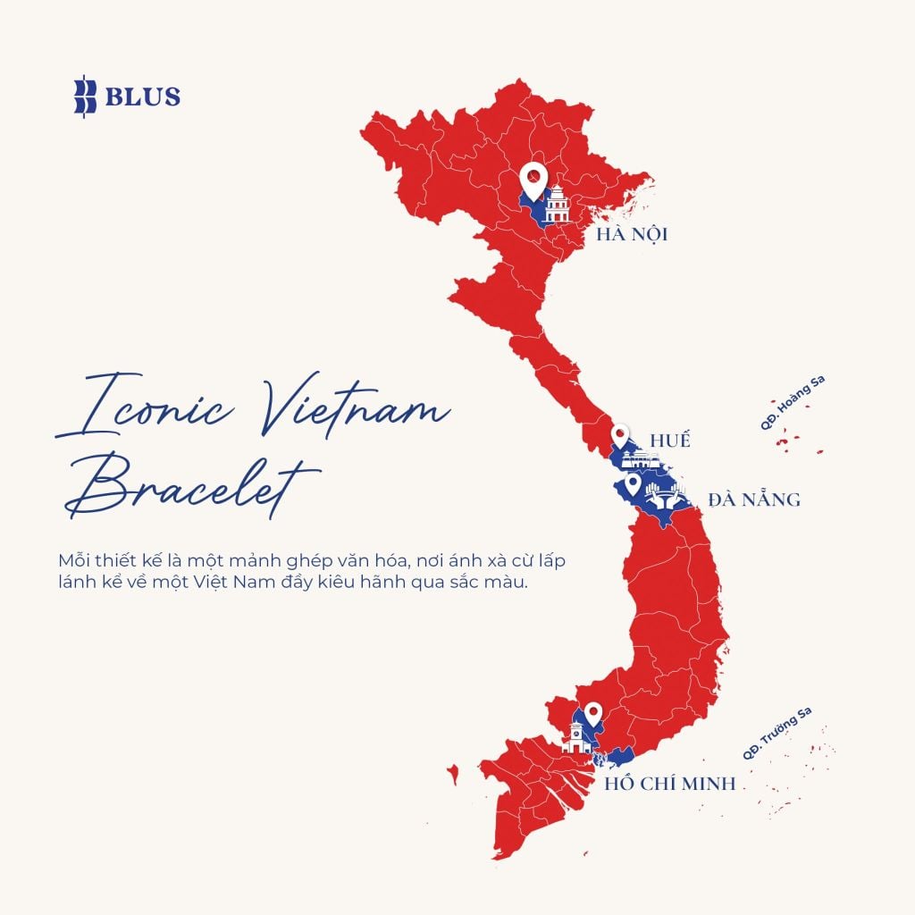 Iconic Vietnam Brecelet - The Golden Bridge Edition