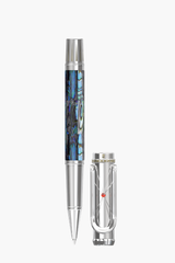 Khue Van Pen – New Zealand Abalone Shell – White Gold Plated