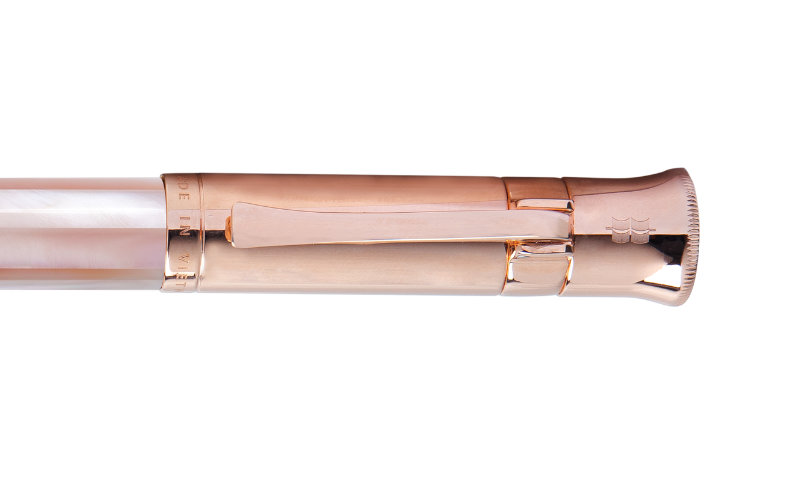 Gemperor - Fountain Pen - Mississippi Pink Pearl - Rose Gold Plated