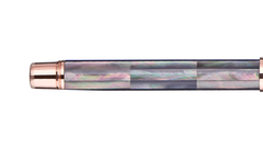 Gemprise - Fountain Pen - Tahiti Black Pearl - Rose Gold Plated