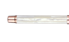 Gemperor - Rollerball Pen - Northern Australia White Pearl - Rose Gold Plated