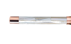 Gemperor - Fountain Pen - Northern Australia White Pearl - Rose Gold Plated