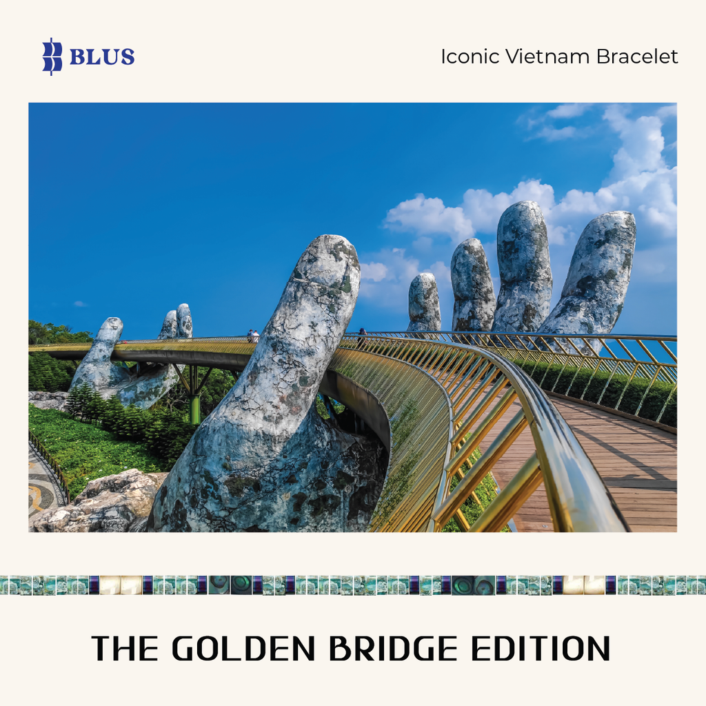 Iconic Vietnam Brecelet - The Golden Bridge Edition