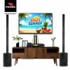 Bộ dàn Karaoke SP009421: 2 Loa PROEL Session 1, Vang số LSPro KX660 Plus, Micro không dây LSPro L330 Plus