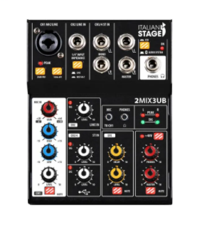 Mixer Italian Stage 2MIX3 UB