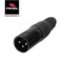 Giắc Canon PROEL XLR3MV (đầu đực - màu đen)