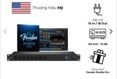 Soundcard Fender Quantum LT 16