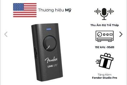 Soundcard Fender Link I/O