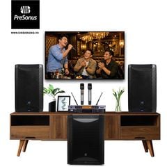 Bộ dàn Karaoke SP009519: 2 Loa PreSonus AIR XD 15, Vang số LSPro KX-880, Micro LSPro M450, Loa PreSonus AIR XD Sub 18