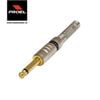 Giắc cắm mono 6,3mm Proel S320, mạ vàng