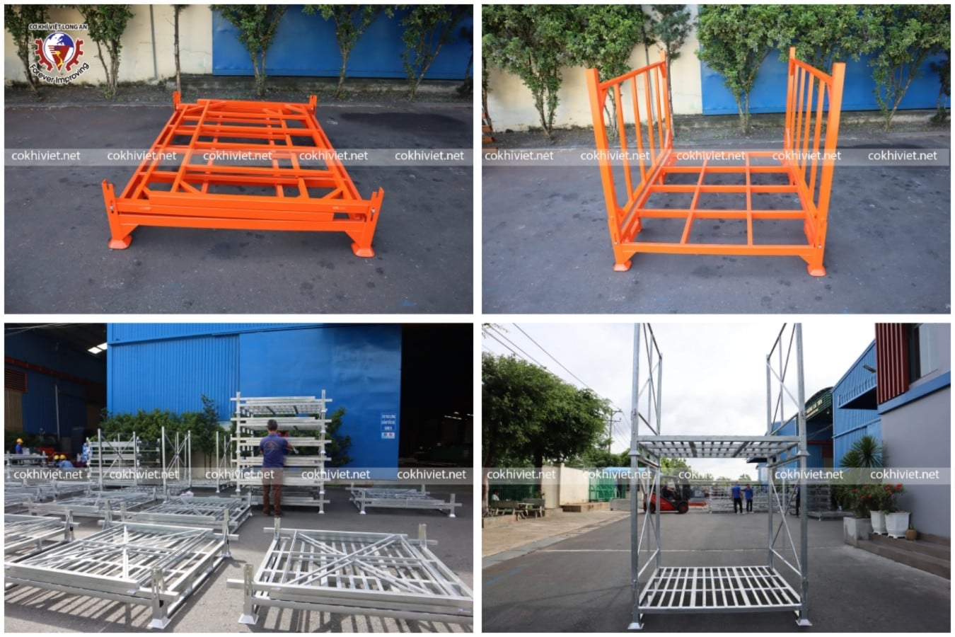 Pallet Sắt Xếp Gập | Pallet Sắt Xếp Chồng Gấp Gọn 2026