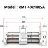 ​​​​​​​Xi lanh khí nén AirTAC MRT40x100SA