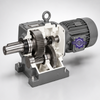 Motor điện giảm tốc GLH22-400-10 chân đế 400W chính hãng
