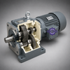 Motor điện giảm tốc GLV28-750-10 mặt bích 0.75KW chính hãng