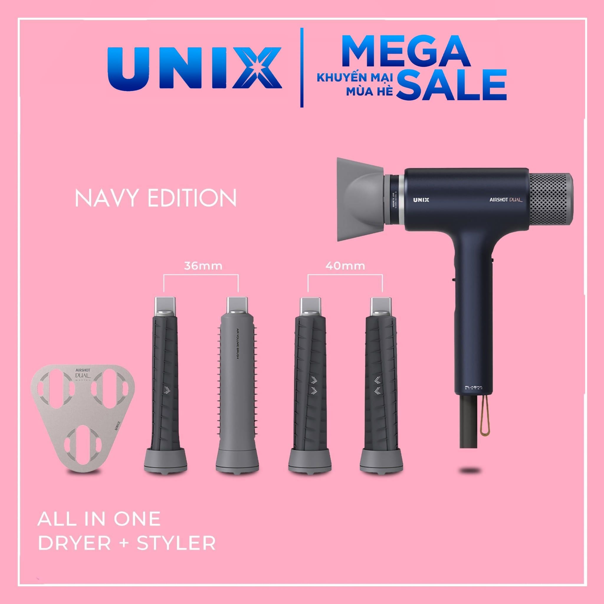1002.Máy sấy UNIX - Dual Motion (Korea) (UN-D1973P)