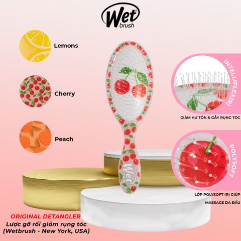 1023. Lược chải tóc WB CON TUTTI FRUITY ORIGINAL DETANGLER