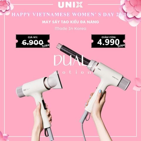 1000.Máy sấy UNIX - Dual Motion (Korea)