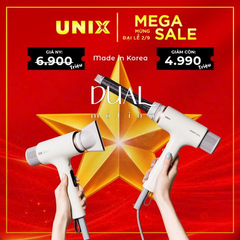 1000.Máy sấy UNIX - Dual Motion (Korea)