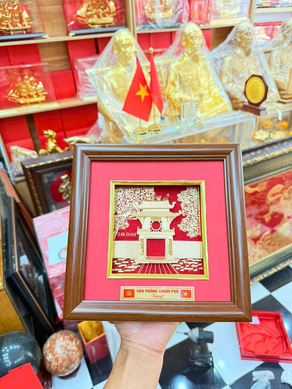  Tranh Khuê Văn Các Mạ Vàng - Văn Miếu Quốc Tử Giám 