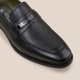  Giày Da Nam Loafer  Đen Hạt 28MC.54 