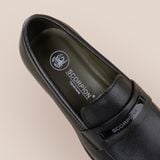  Giày Da Nam Loafer  Đen Hạt 28MC.54 