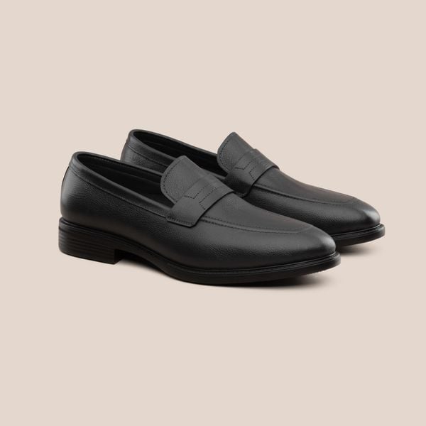  Giày Loafer Nam Đen 28MC.52 