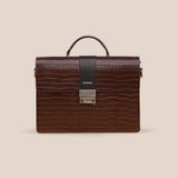  Cặp Da Nam Nâu Vân 26NV.65 
