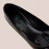  Giày Cao Gót Nữ Xanh Tím Than Bóng 19E.23 