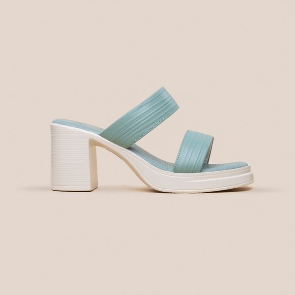  Giày Sandal Nữ Xanh Ngọc 19M.11 