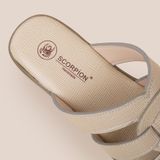  Giày Sandal Nữ Vàng Đất 19M.12 