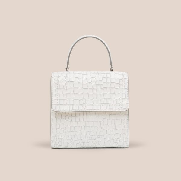  Túi Xách Nữ Da Vân Trắng 26T.215 