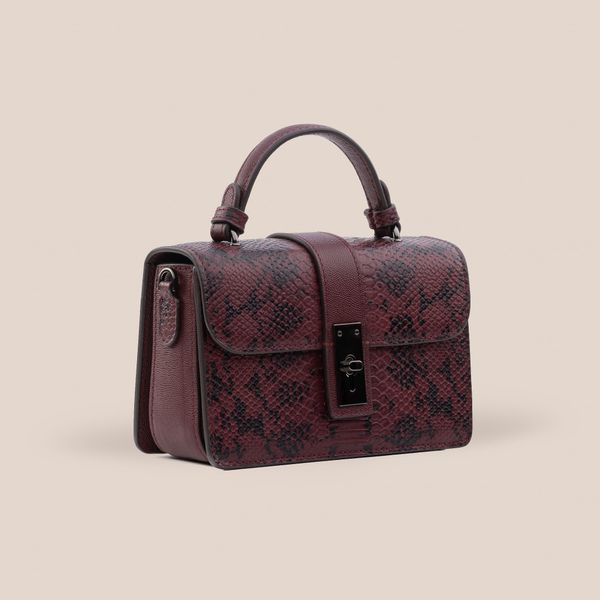  Túi Xách Nữ Da Vân Tím 26TT.7 