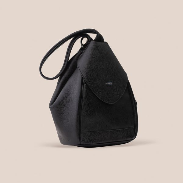  Balo Nữ Da Hạt Màu Đen 26D.35 