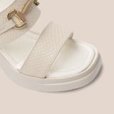  Giày Sandal Nữ Trơn Trắng 19M.8 