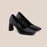 Giày Cao Gót Nữ Bóng Đen 19A.31 