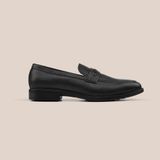  Giày Loafer Nam Trơn Đen 28MC.48 