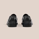  Giày Loafer Nam Bóng Vân Đen 28MC.50 