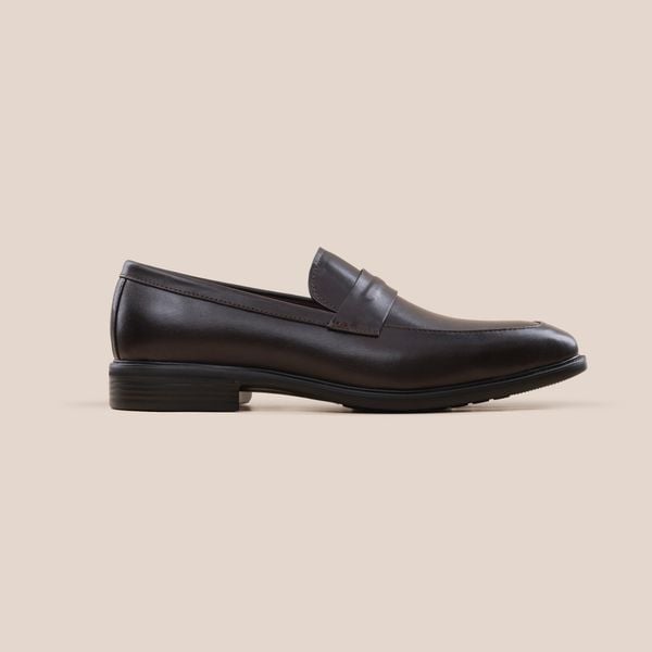  Giày Da Nam Loafer Nâu 28MC.68 