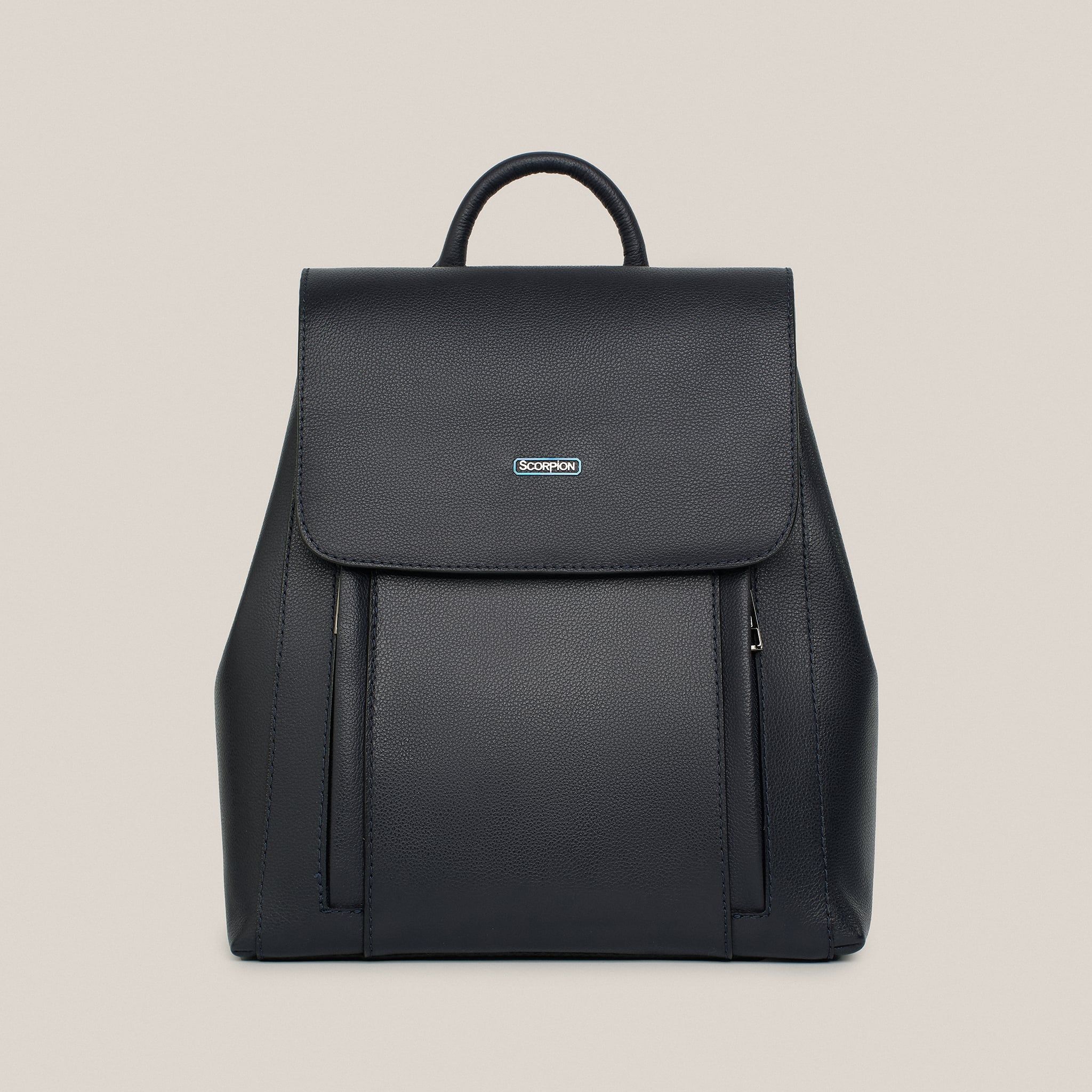  Balo Nữ Da Trơn Xanh Tím Than 26X.30 