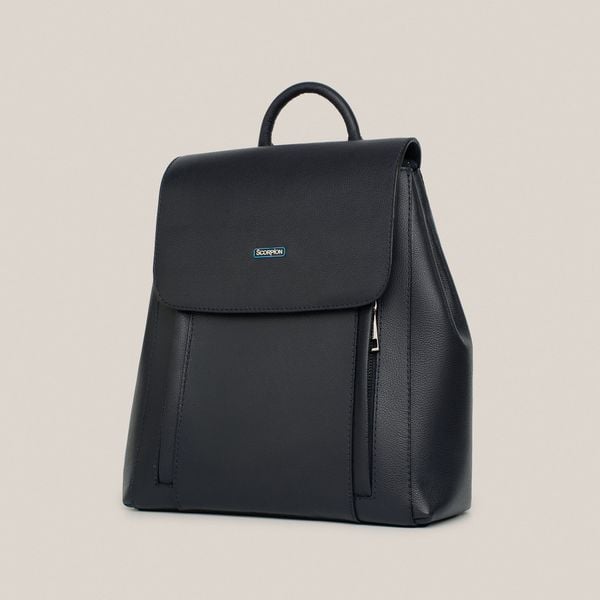  Balo Nữ Da Trơn Xanh Tím Than 26X.30 