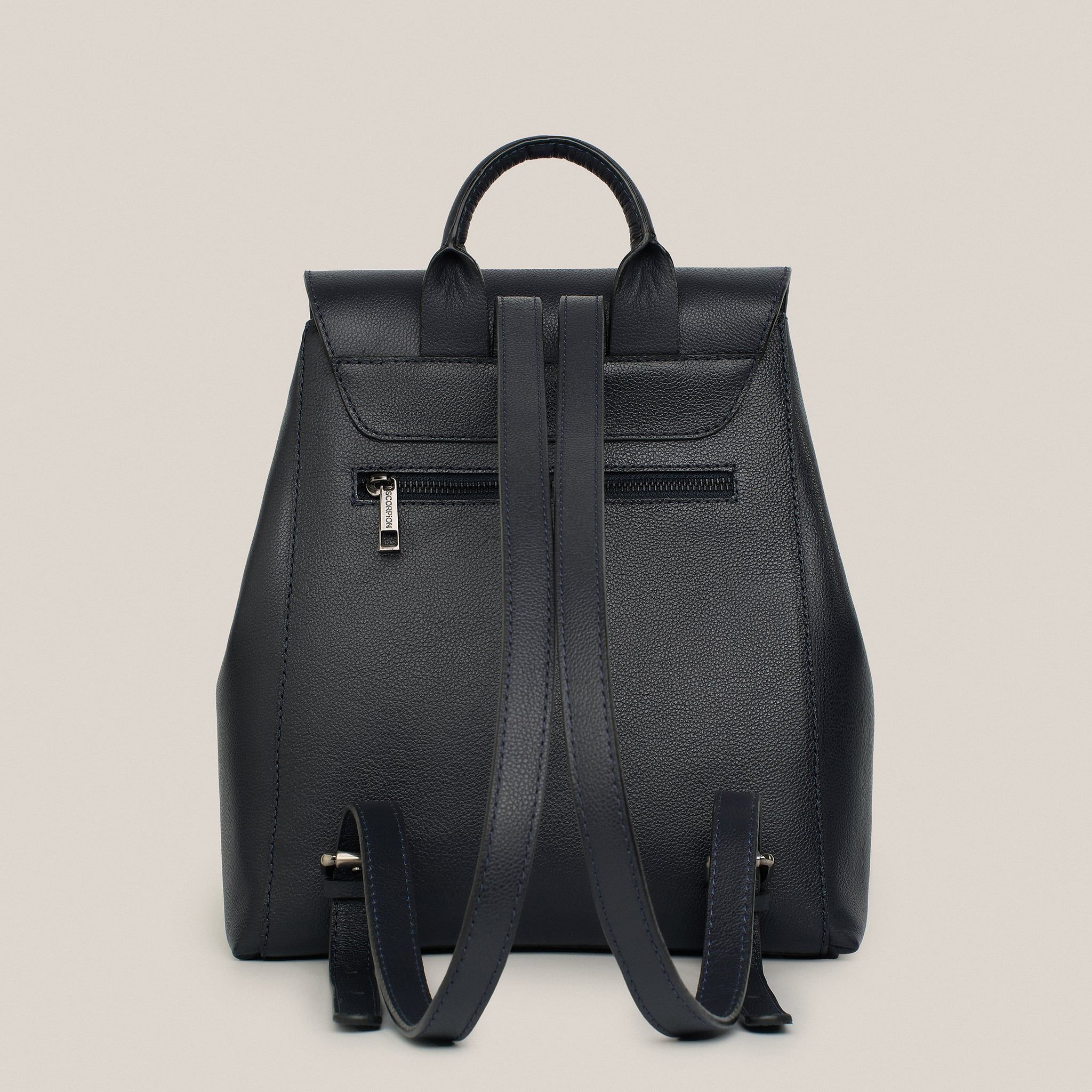  Balo Nữ Da Trơn Xanh Tím Than 26X.30 